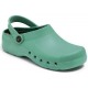 CALZAMEDI Unisex Clogs bequemen anatomischen pvc  VERDE