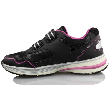 GEOX-Schuhe Doppelklettsportmädchen  NEGRO