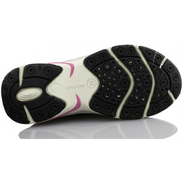 GEOX-Schuhe Doppelklettsportmädchen  NEGRO
