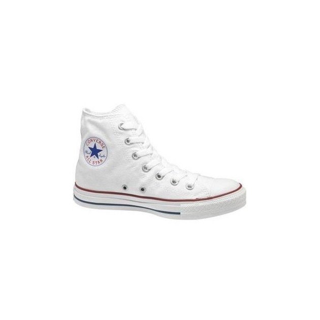 Teilige Segeltuchschuhe Hoch BLANCO