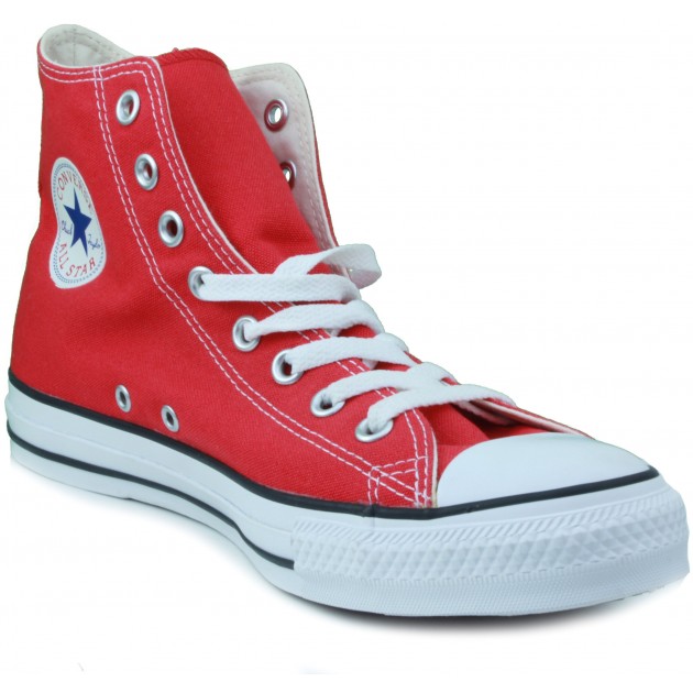 Teilige Segeltuchschuhe Hoch ROJO