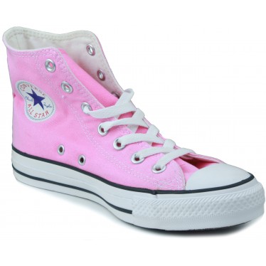 Teilige Segeltuchschuhe Hoch  ROSA